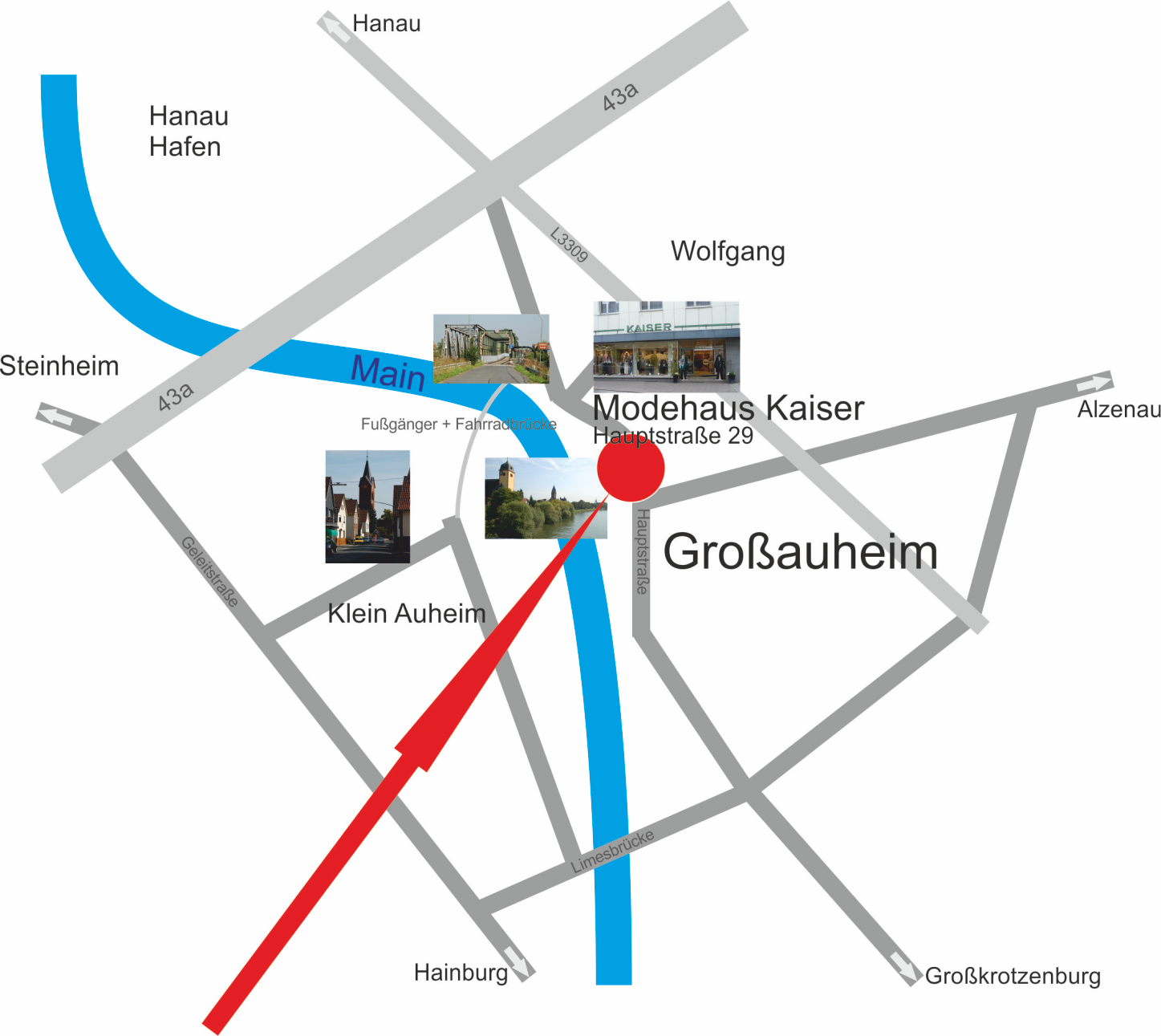 Kaiser Plan Großauheim